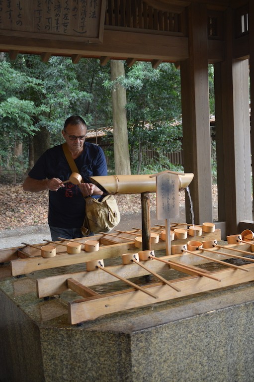 purification avant entrée au temple