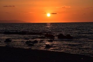 par un beau matin sur la mer