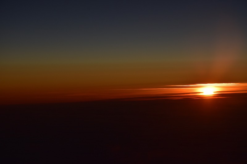 Vue du cookpit d'un 777/300